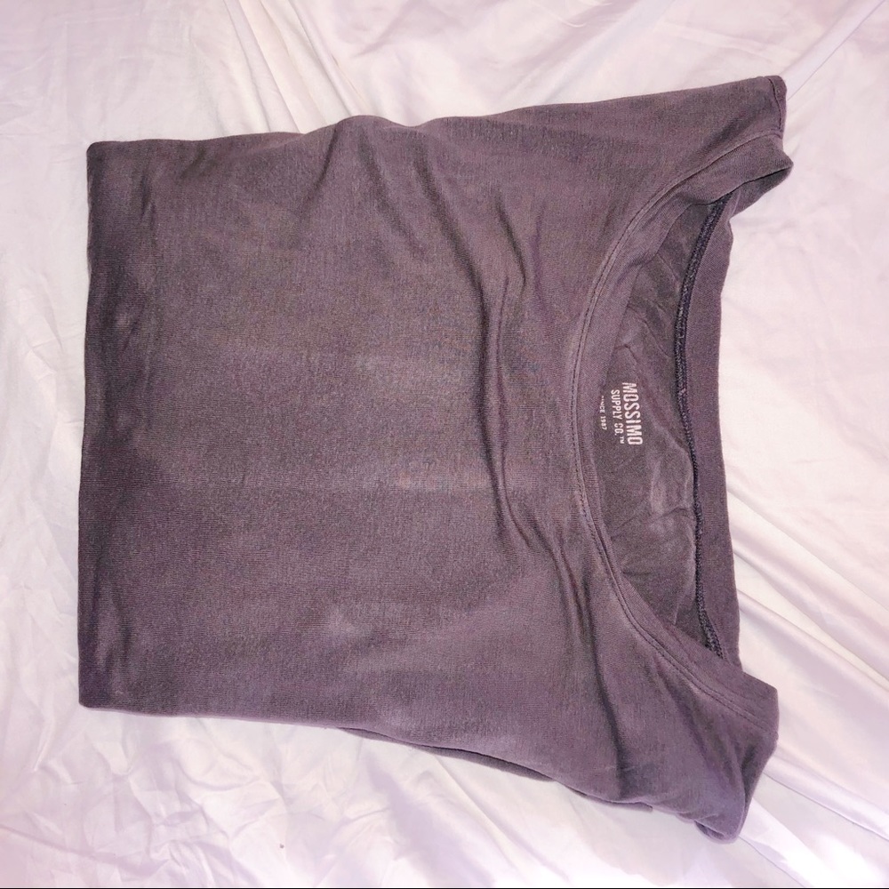 Grey Babydoll Tee